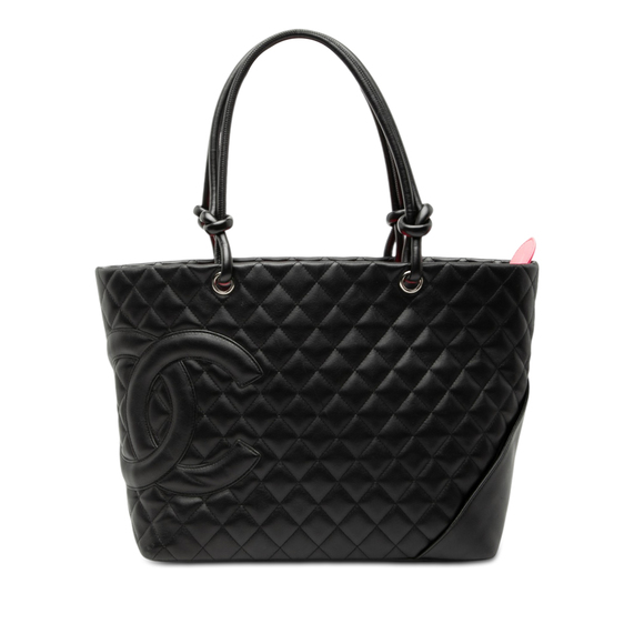Chanel Handbags - Pre-Loved Chanel Large Quilted Calfskin Cambon Ligne Tote